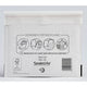 Enveloppe à bulles scellée air mail lite lite cd 79 g/m² blanc 10 pièces