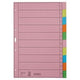 Onglets leitz 4340 10 onglets assortis