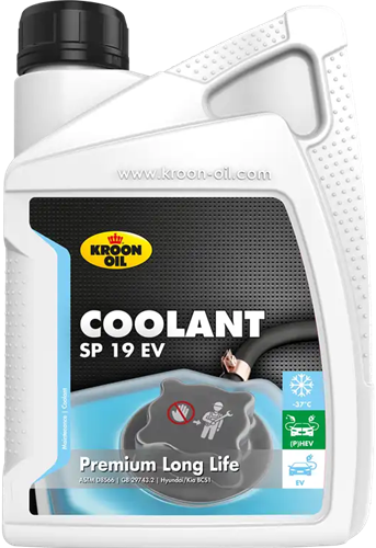 Kroon-oil Kroon liquide de refroidissement sp19 ev liquide de refroidissement 1ltr | 12 pièces