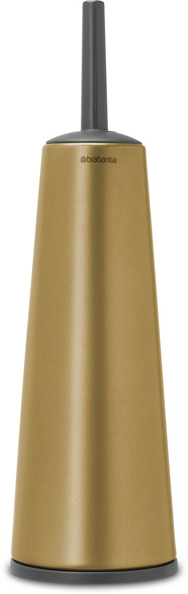 Brabantia renouveler brosse de toilette - avec support - autoportante - or chaud