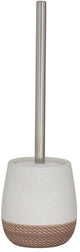 Brosse WC tressée Sealskin avec support autoportante - sable