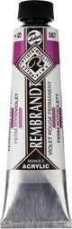 Peinture acrylique Rembrandt série 3 perm. violet rouge (567)