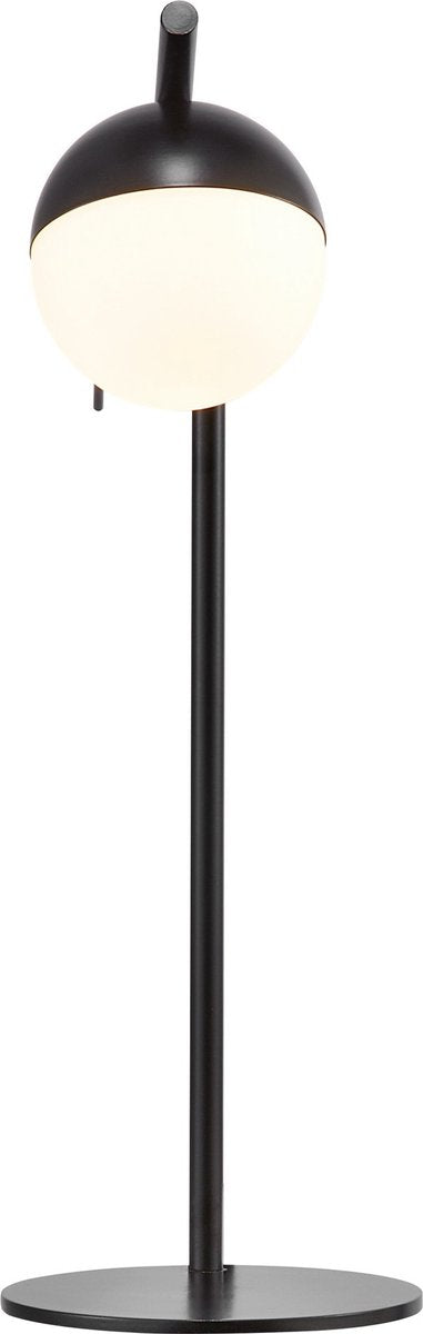 Nordlux contina lampe de table-g9-verre opale noir