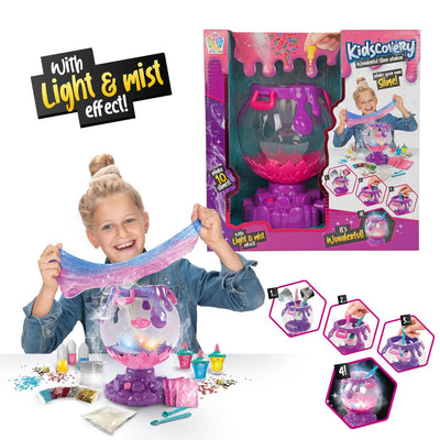 Toi-toys boule de verre slime magique + lumière