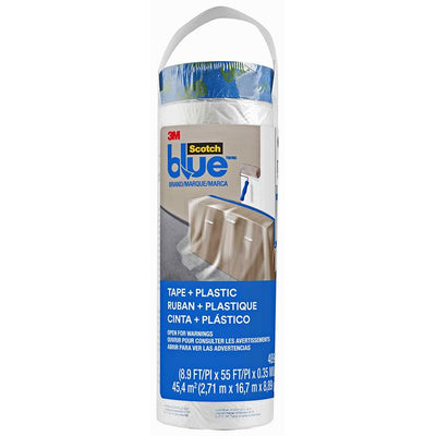 3m 1063189 - recharge de film scotchblue pré-encollé 270 cm x 17 m | 3 pièces