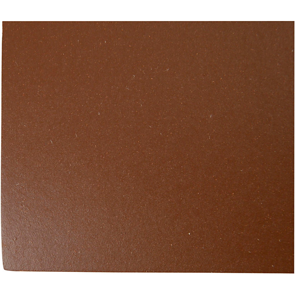 Plaque de linoléum, dim. 30x39 cm, épaisseur 2,5 mm, marron, 1 pièce
