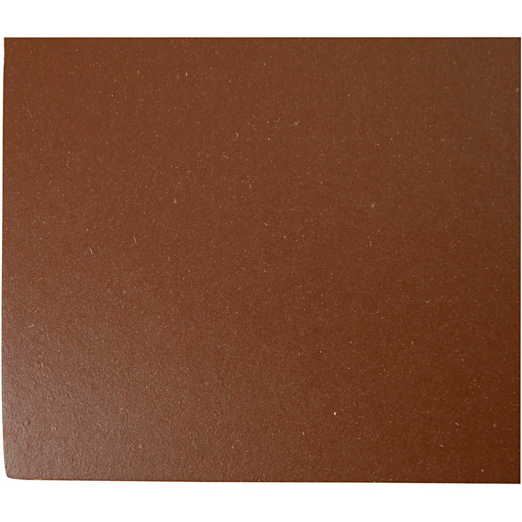 Plaque de linoléum, dim. 30x39 cm, épaisseur 2,5 mm, marron, 1 pièce