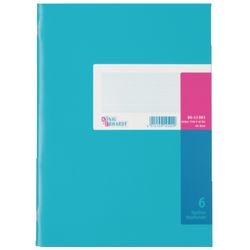 Livre à colonnes könig ebhardt a4 210x257mm bleu clair 6 colonnes 40 feuilles