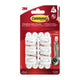 3m 1062198 - crochets command blancs avec bandes blanches mini | 6 pièces