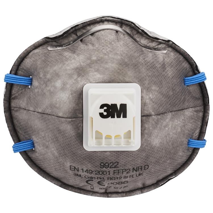 3m 1062057 - appareil à poussières fines odeurs ffp2 avec valve d'expiration | 2 pièces