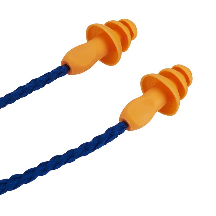 3m 1062058 - bouchons d'oreilles avec cordon 1 paquet (87-98 db) | 6 pièces