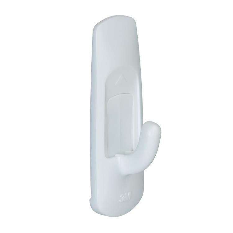 3m 1061760 - cmd crochet en plastique blanc petit | 6 pièces