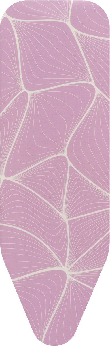 Housse de table à repasser Brabantia b - 124 x 38 cm - couche supérieure - vagues lilas