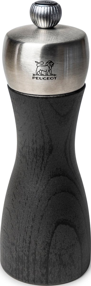 Moulin à poivre Peugeot fidji 15 cm - graphite - bois de hêtre