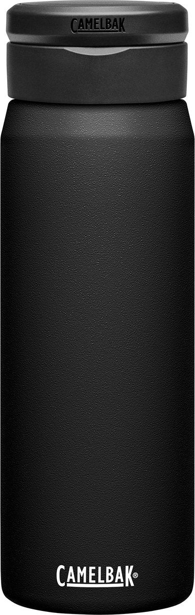 Camelbak fit cap isolé sous vide - gourde isolante en acier inoxydable - 750 ml - noir (black)