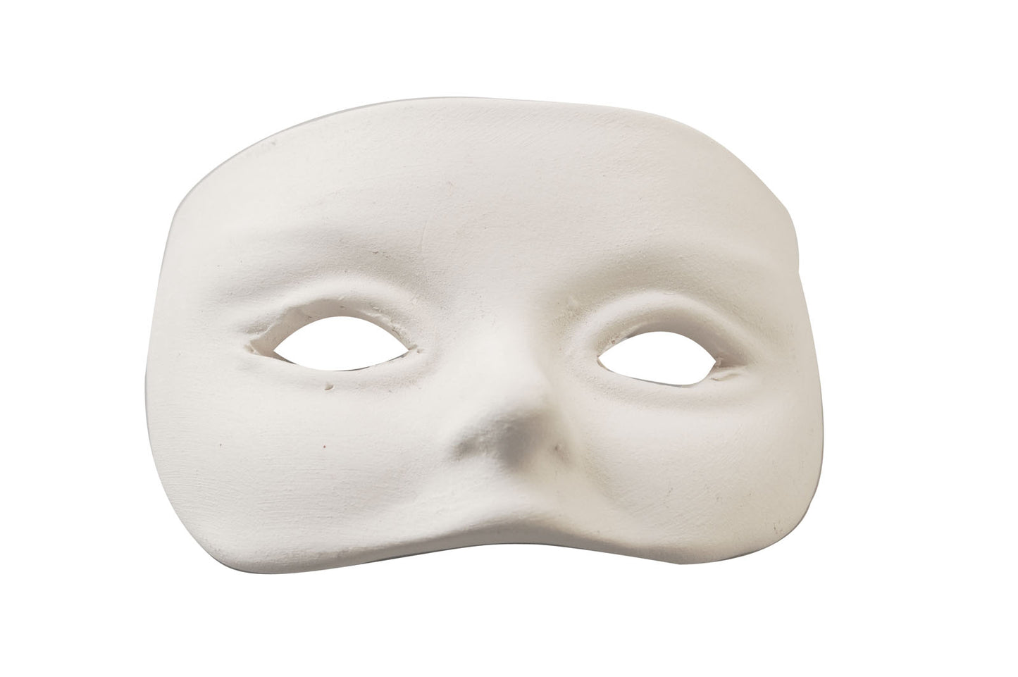 Powertex • masque vénitien plâtre clair 7x4.5x3cm