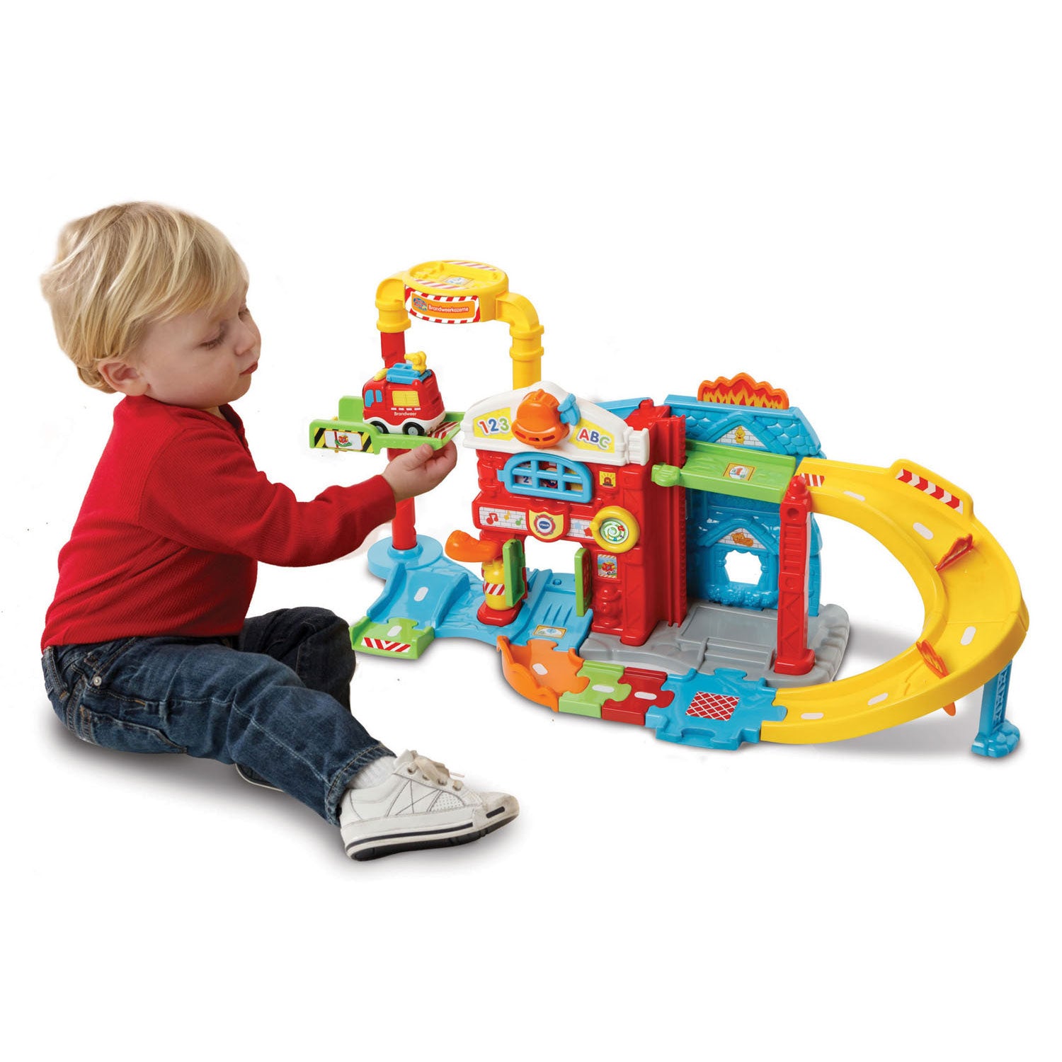 La caserne de pompiers de Vtech TOET TOET AUTO