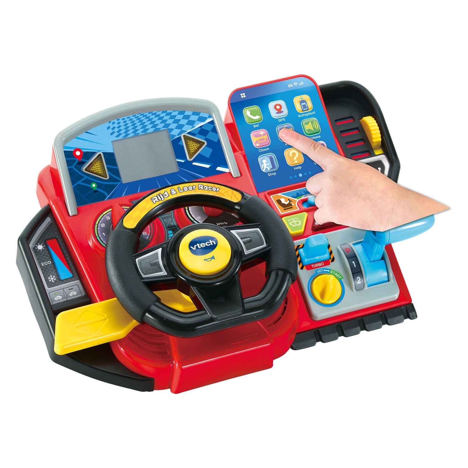Vtech Kindergarten Rides and Learn Racer + Light and Sound