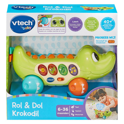 Rouleau Vtech et crocodile dol