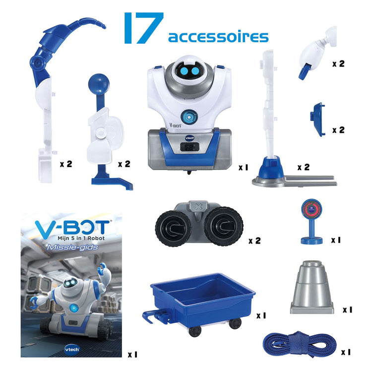 Vtech v-bot mon robot 5 en 1