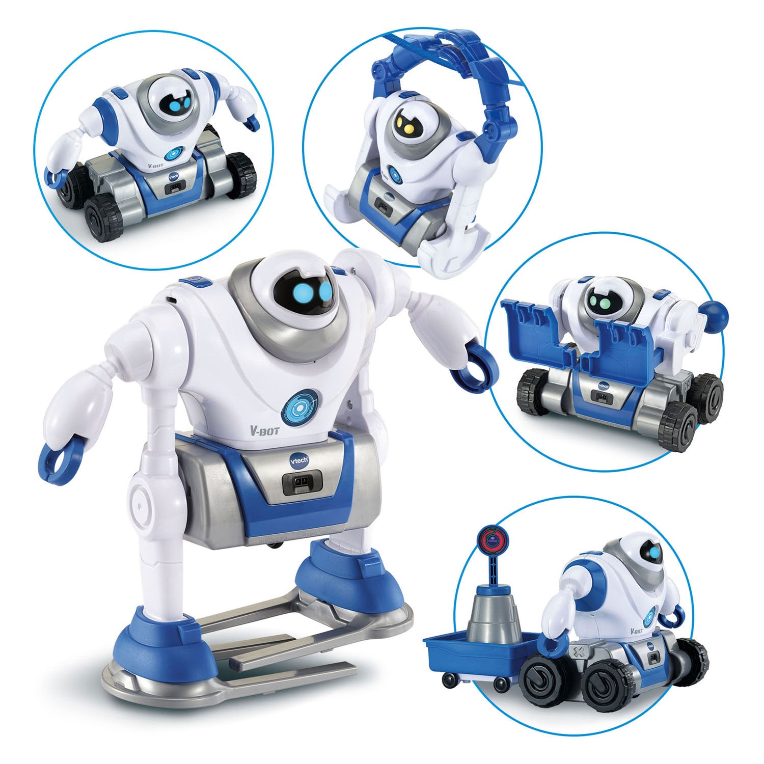 Vtech v-bot mon robot 5 en 1