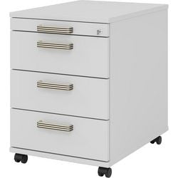 Caisson à tiroirs niceday future bois 428x580x590mm gris clair