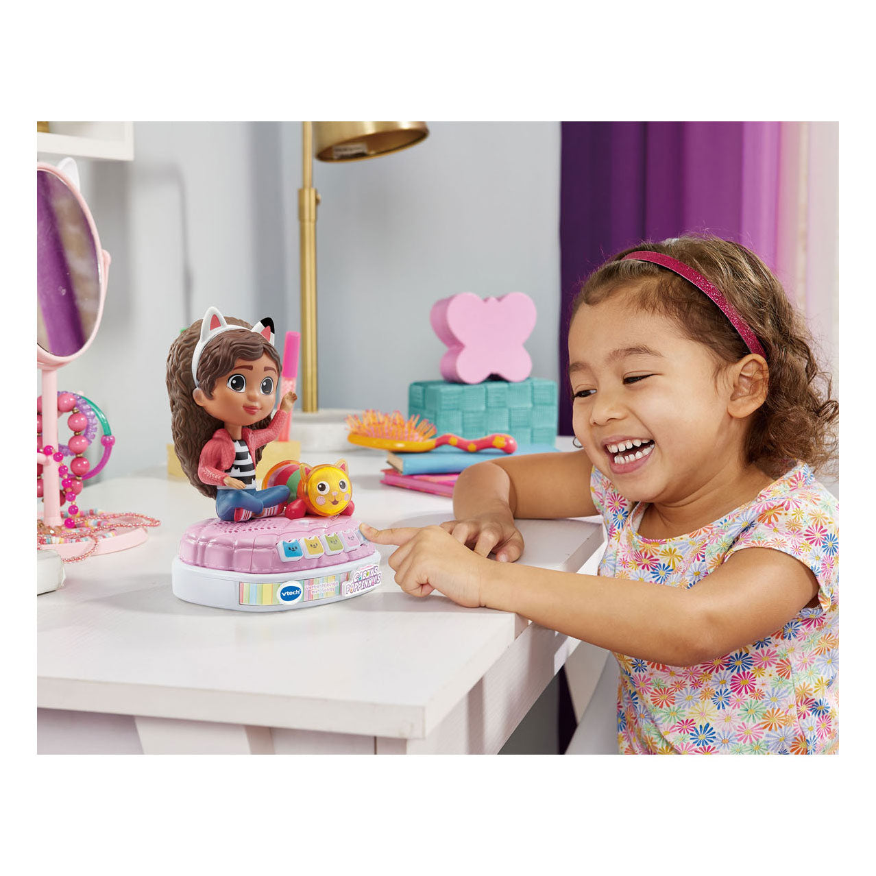 L'heure du conte dans la maison de poupée de Vtech Gabby avec Gabby