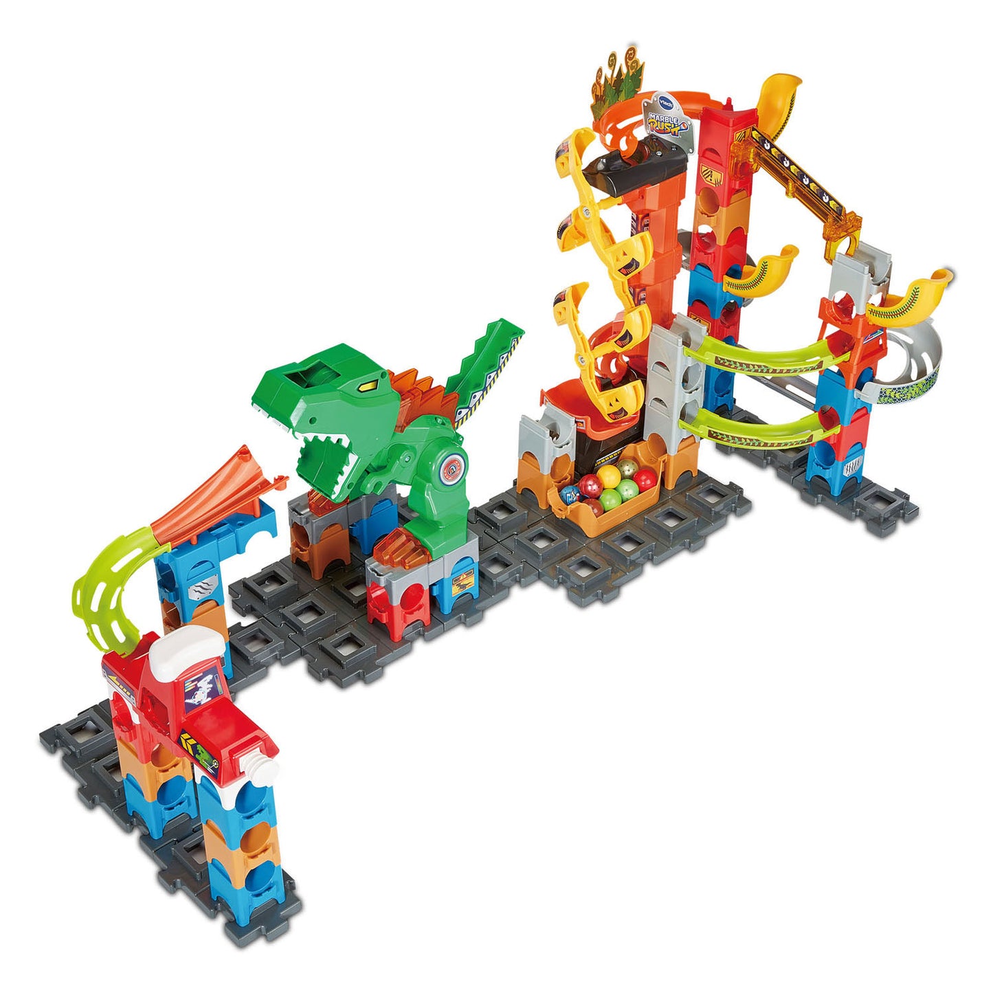 Vtech Marble Rush Dino Adventures Ensemble magnétique XL400e Piste de marbre