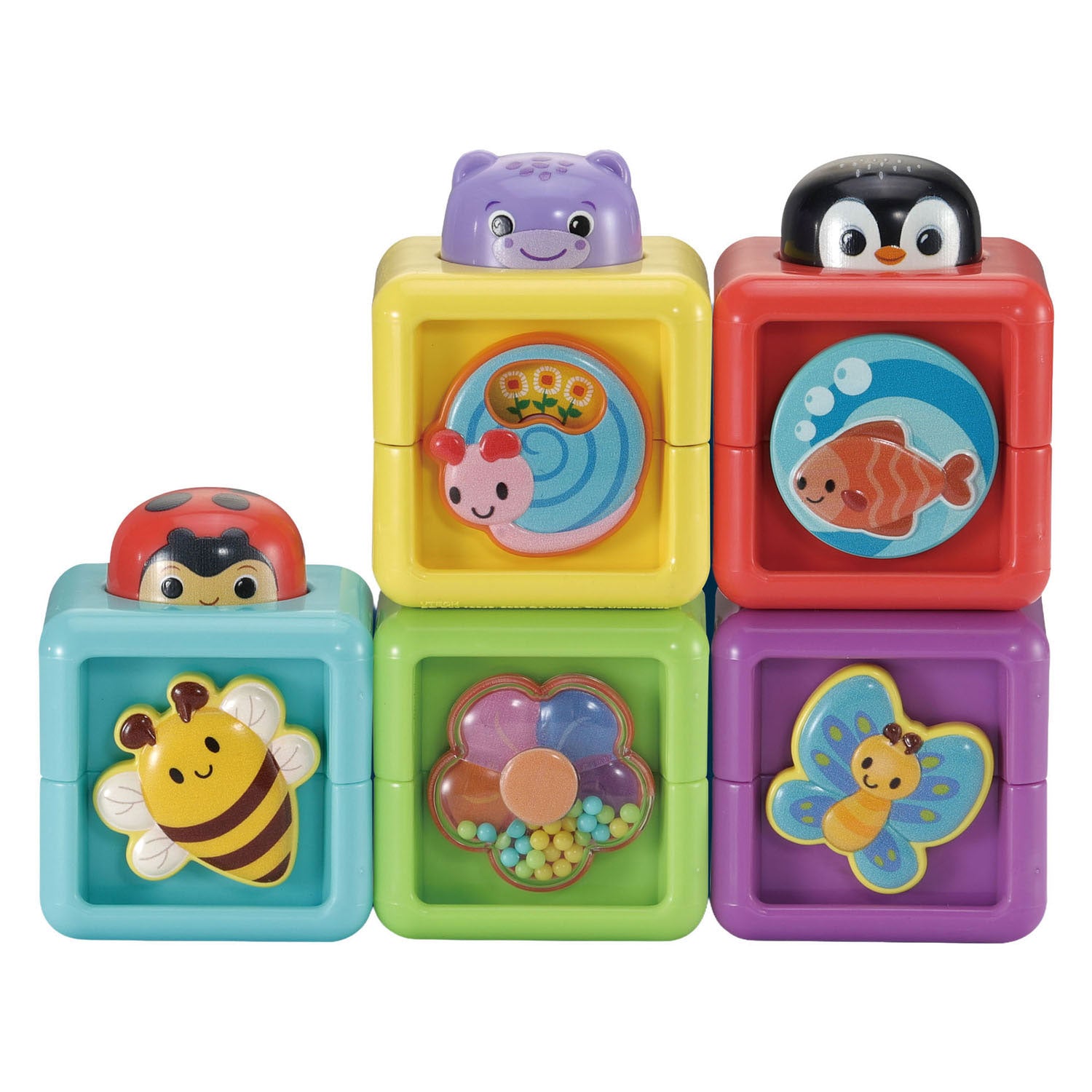 Vtech empiler et découvrir l'ensemble de blocs