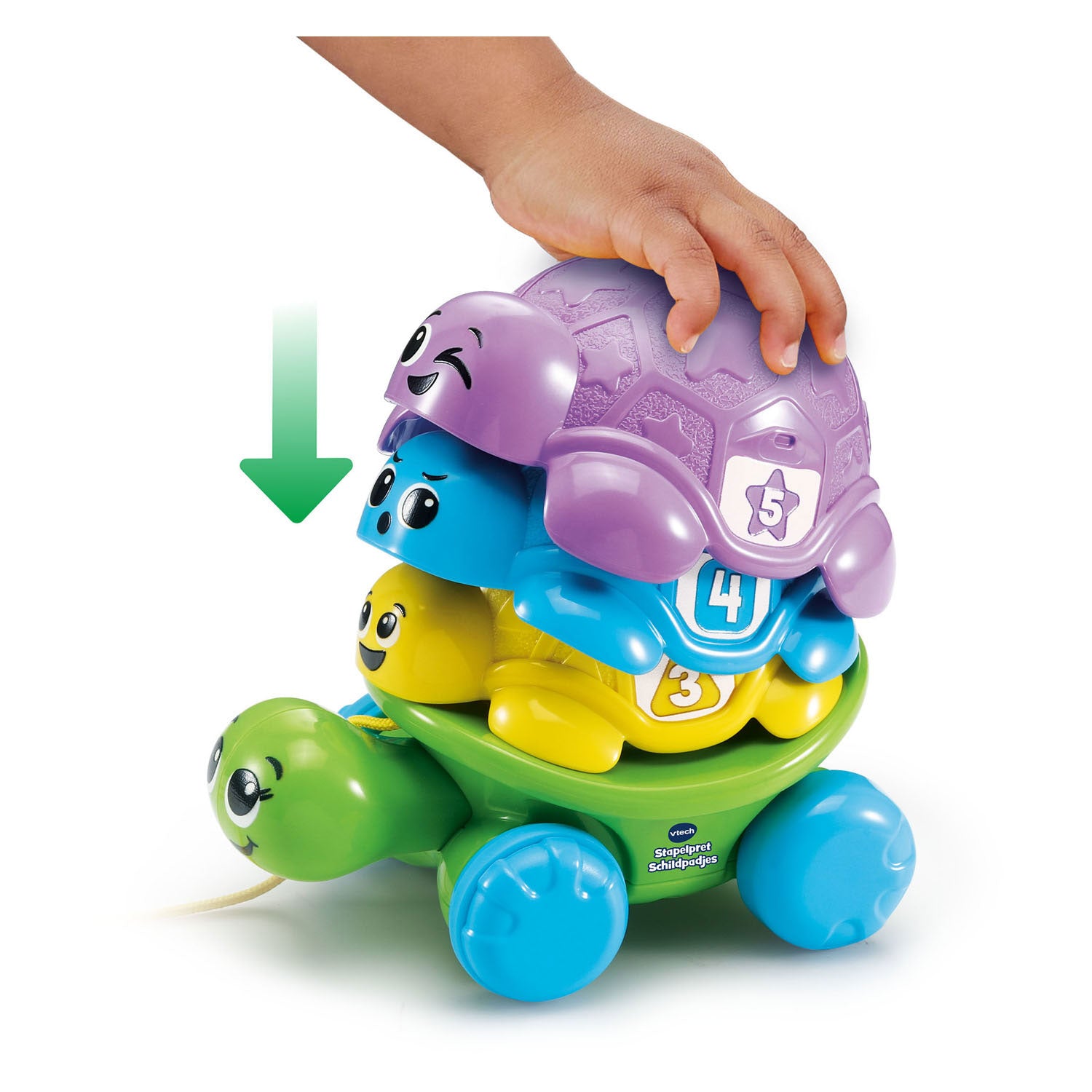 Vtech Stacking Fun Turtles Trek Figure