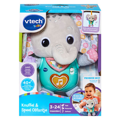 Vtech étreignière et joue des éléphants