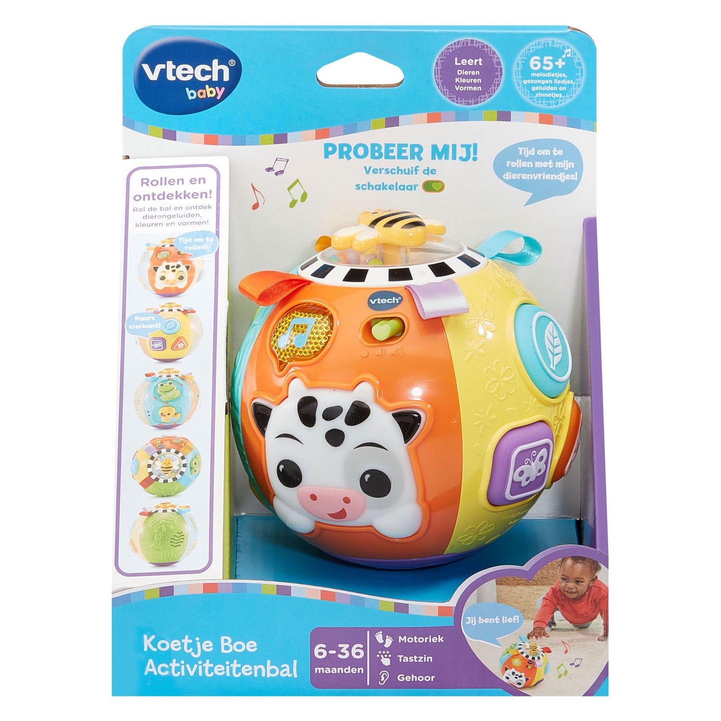 Vtech Koetje Boe Ball d'activité avec 65 sons différents