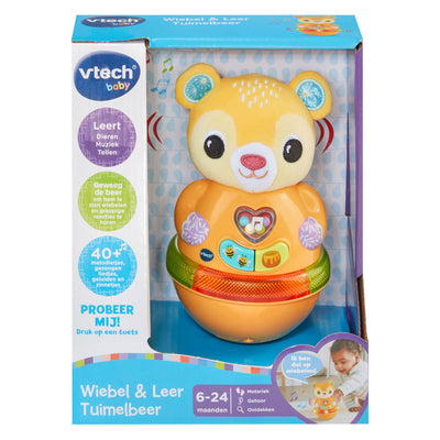 Vtech se tortille et apprend l'ours culbuté avec 40 mélodies
