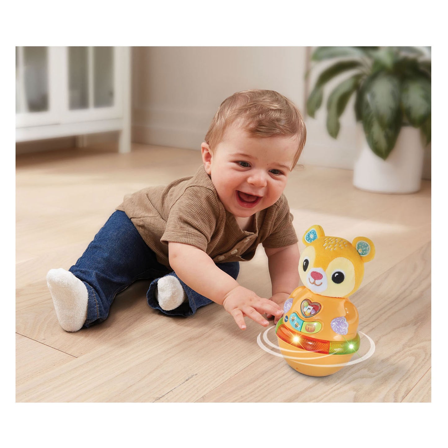 Vtech se tortille et apprend l'ours culbuté avec 40 mélodies