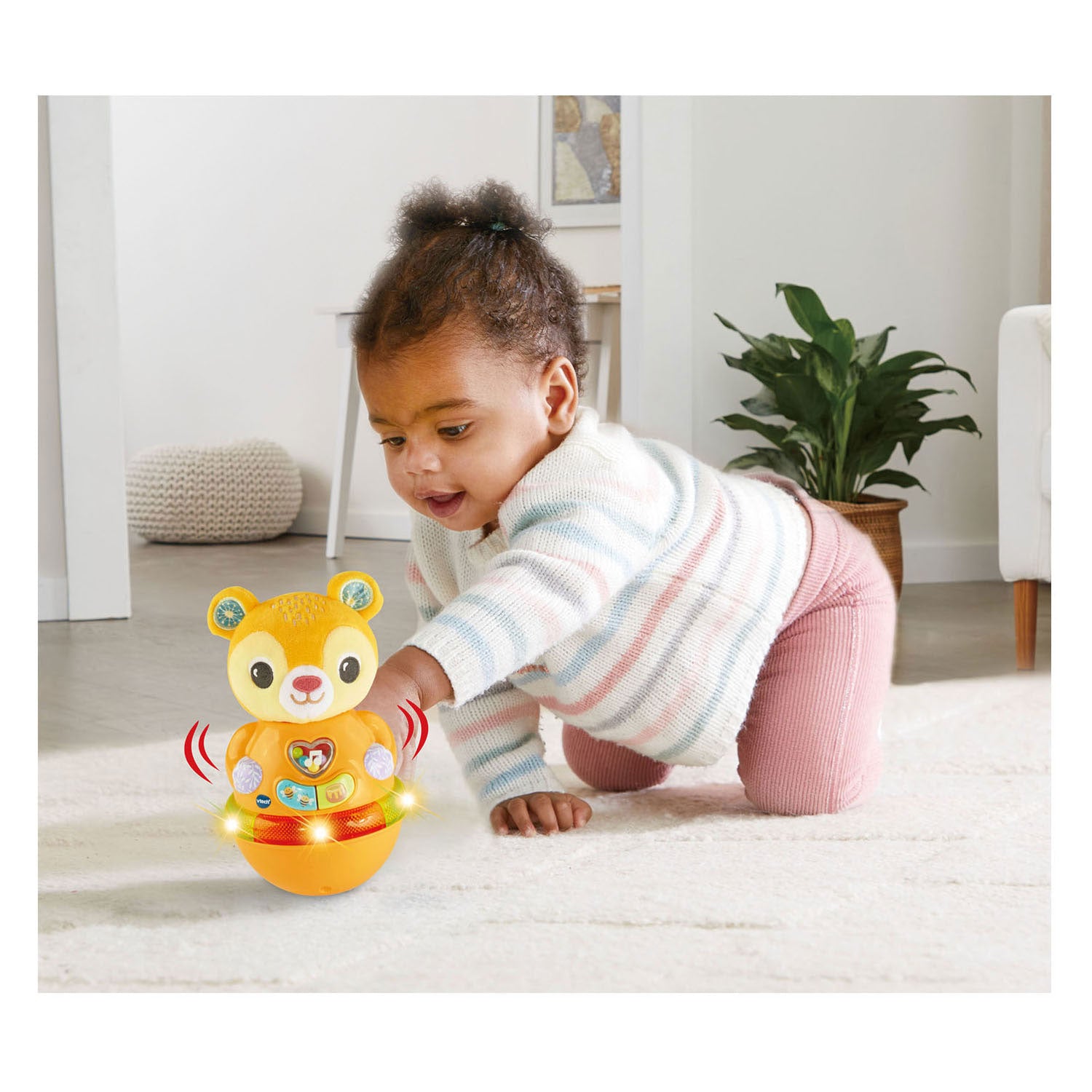 Vtech se tortille et apprend l'ours culbuté avec 40 mélodies
