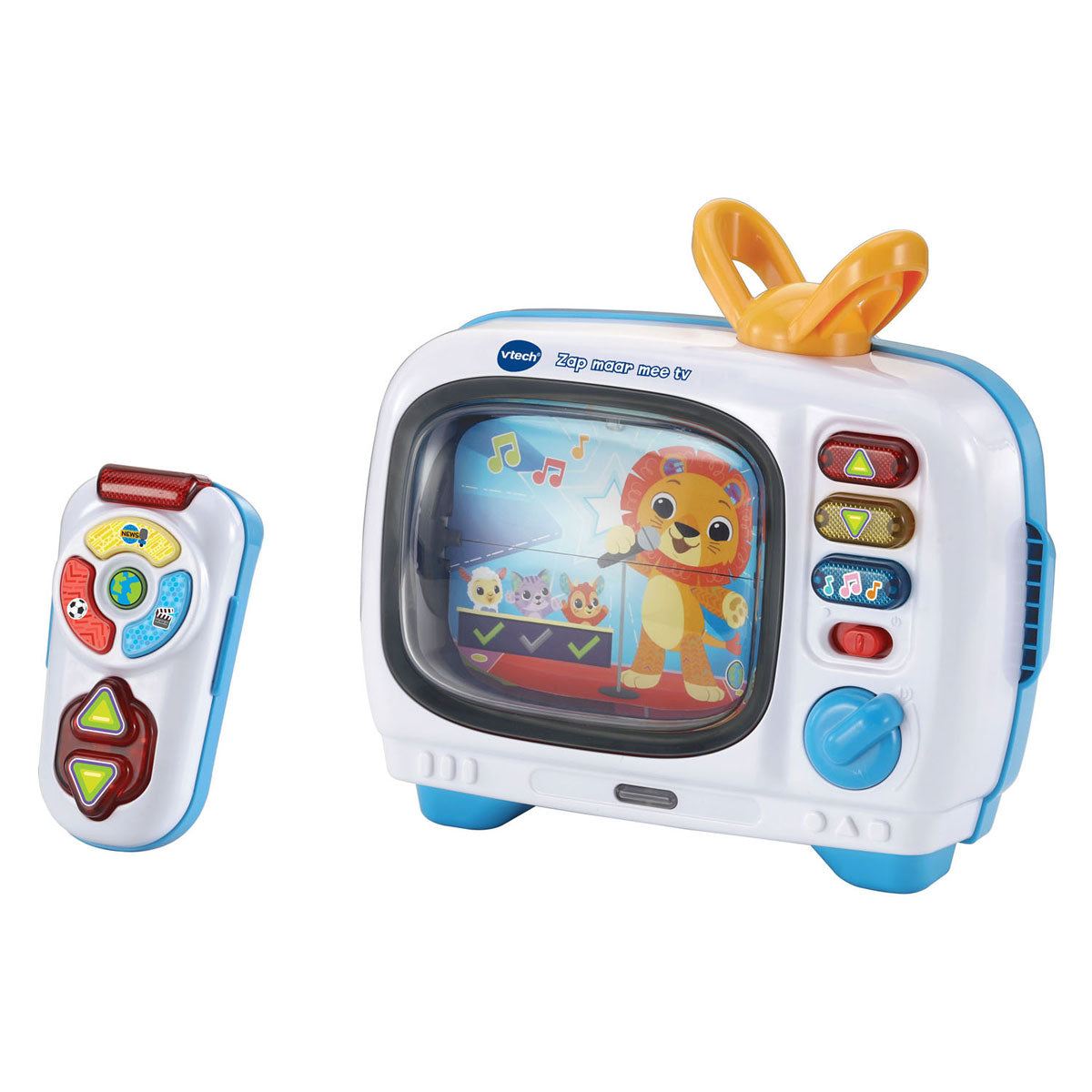 Vtech zappez devant la télévision avec lumière et son