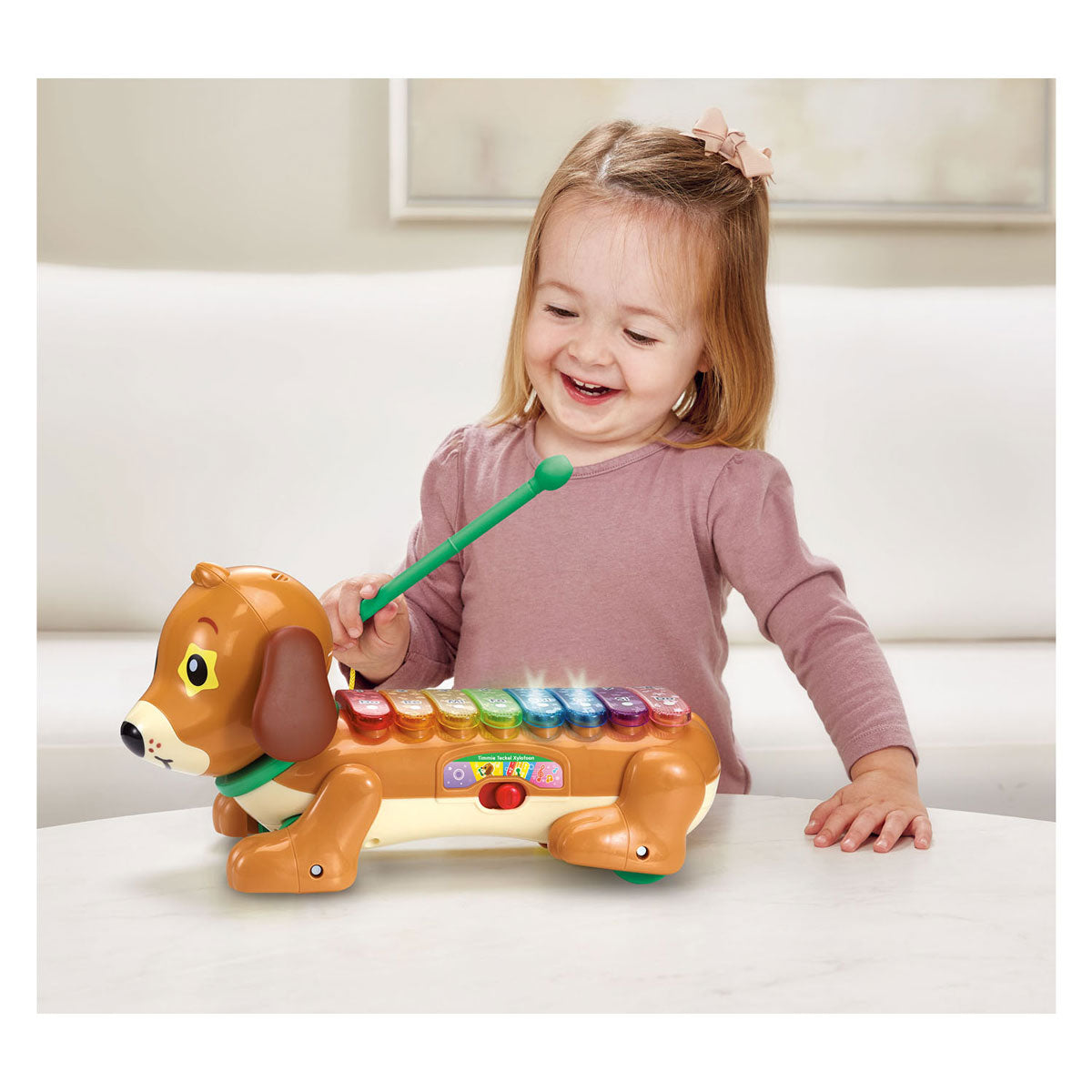 Vtech Timmie Deckel xylophone avec lumière et son