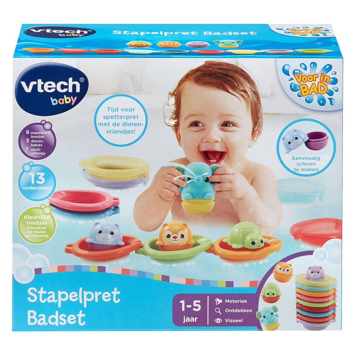 Ensemble de bain amusant à empiler Vtech