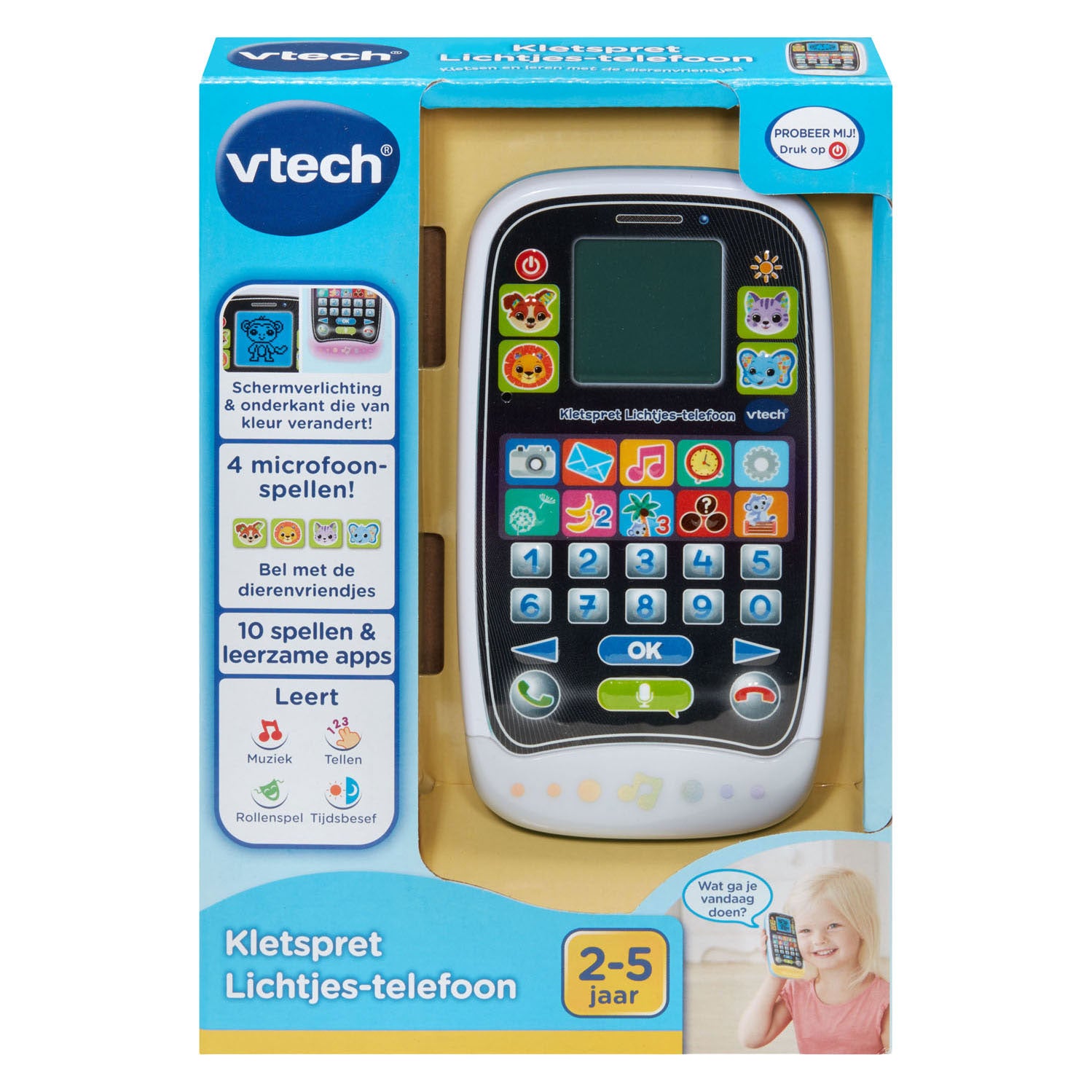 Vtech Klet Fun Light Phone avec lumière et son