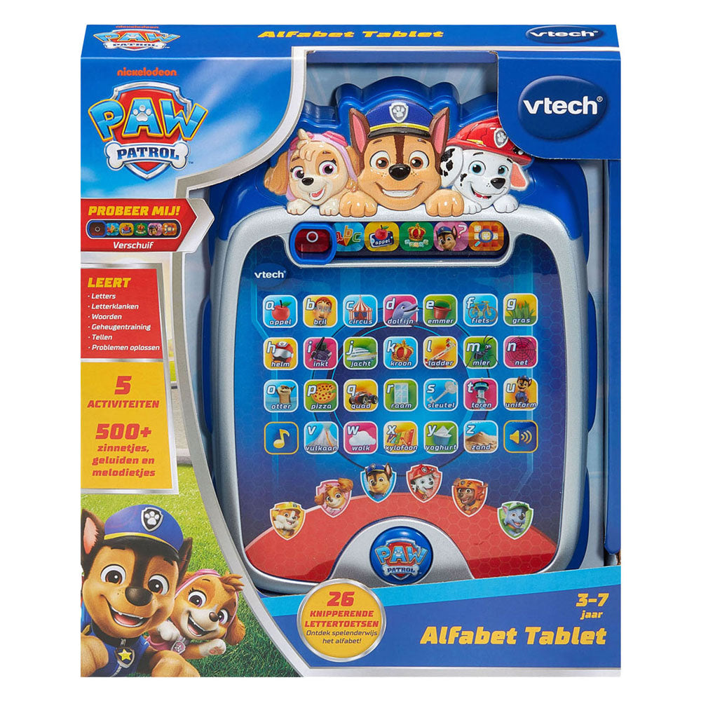 Comprimé alphabet de patrouille vtech patrouille