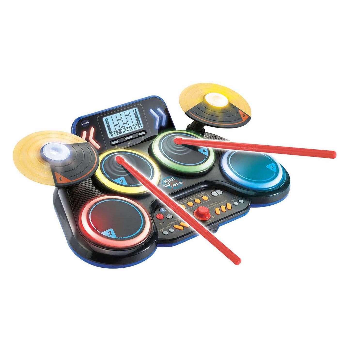 Vtech Kidi DJ Drums Kit de batterie 10 en 1