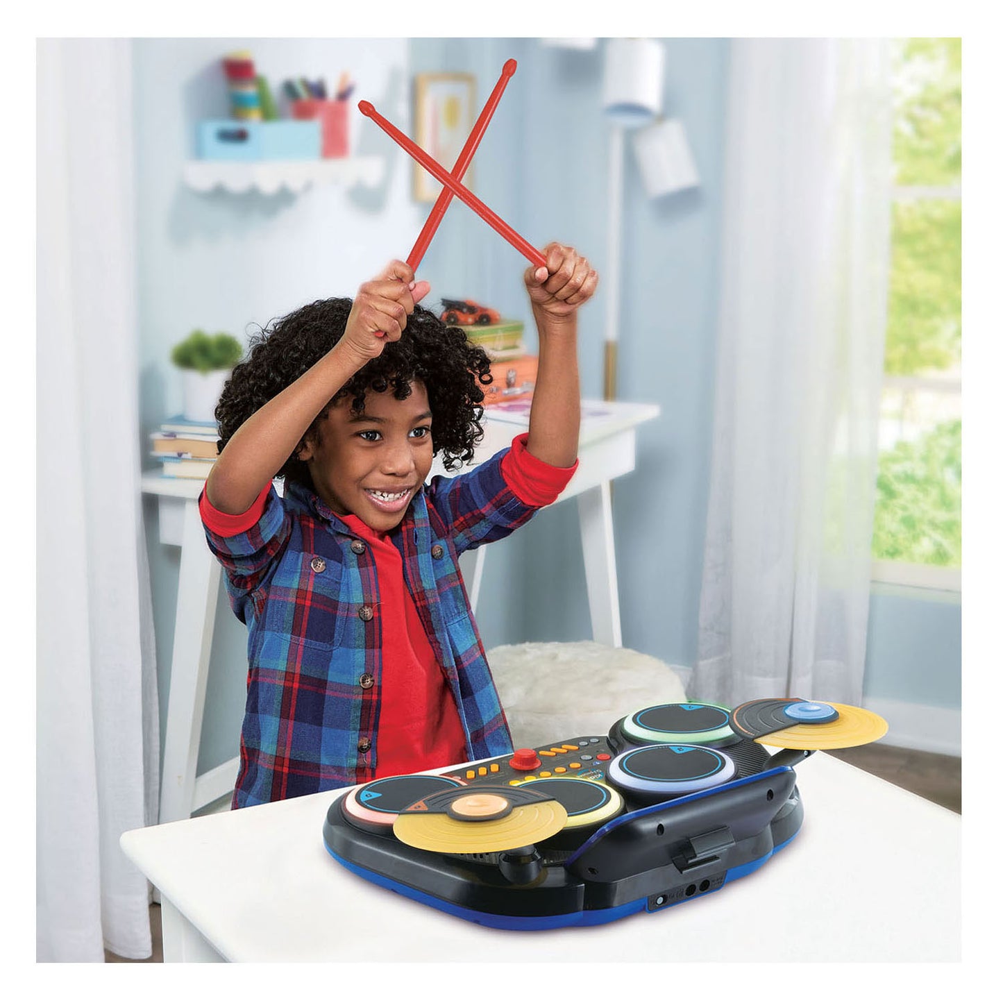 Vtech Kidi DJ Drums Kit de batterie 10 en 1