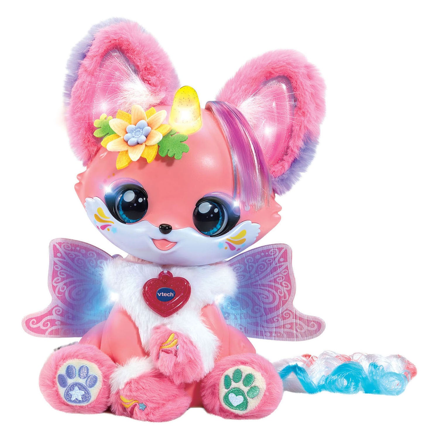 Vtech lili beauty magic color décorez votre peluche interactive