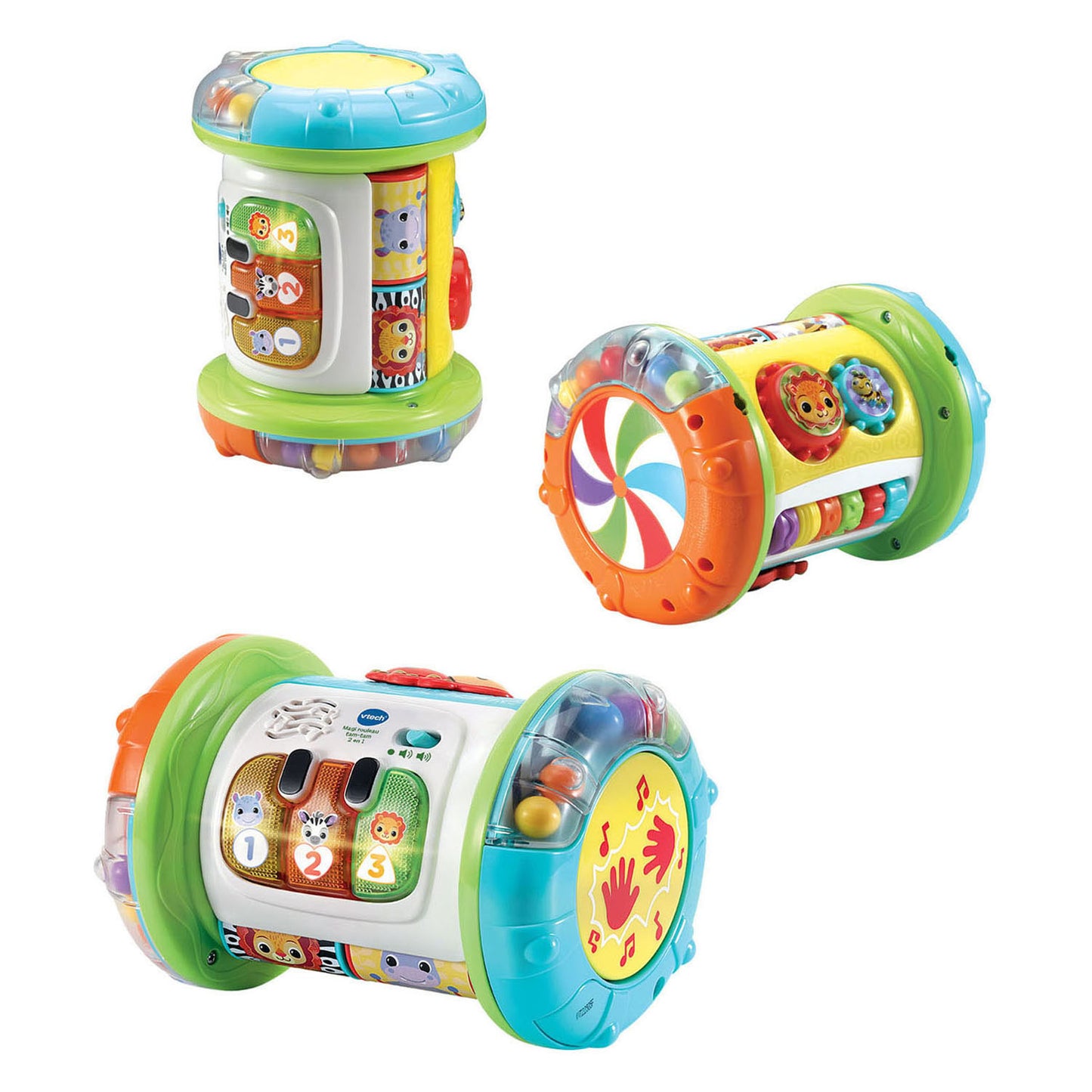 Jouet magique pour bébé en rouleau tamtam 3 en 1 de Vtech