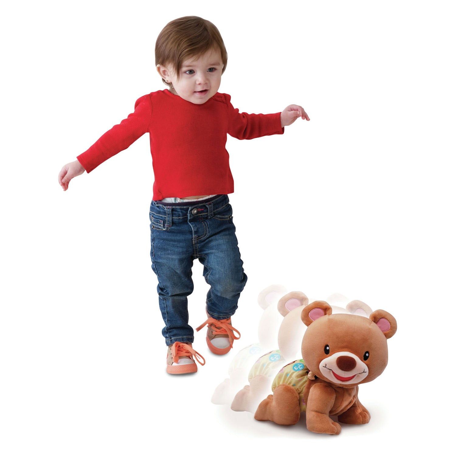 Vtech bébé ours rampant - 1,2,3 fr