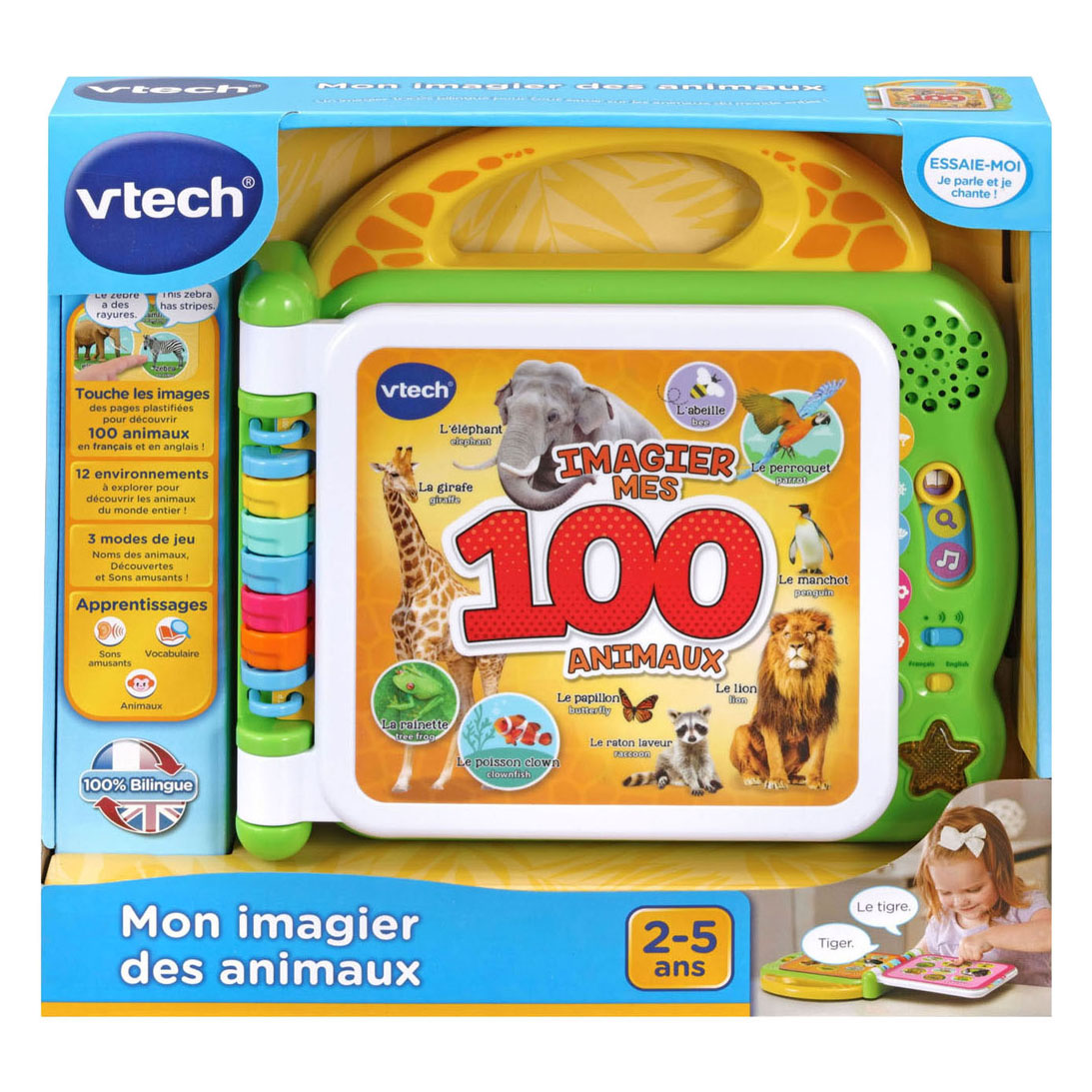 Vtech bébé jouets mes 100 premiers animaux