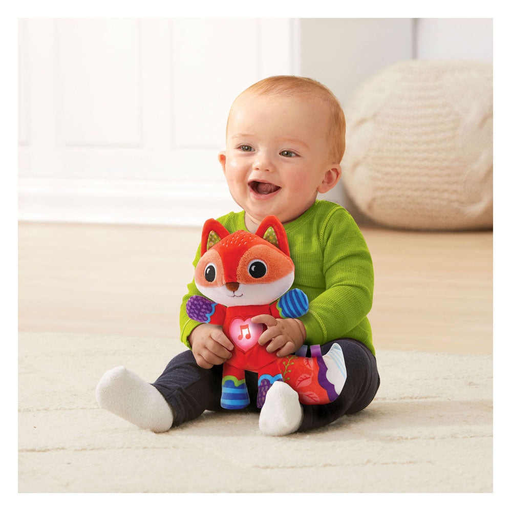 Vtech malo, mon petit renard peluche interactive