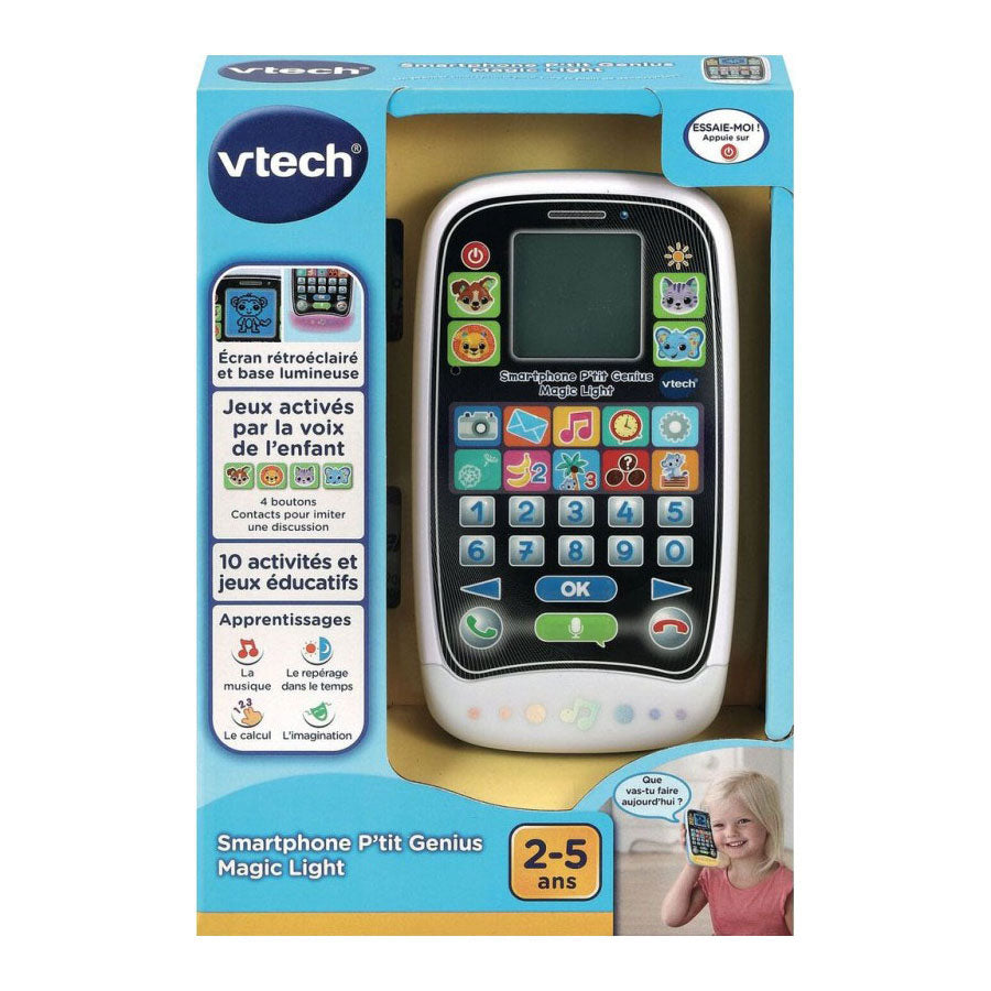 Smartphone interactif pour enfants Vtech avec lumière
