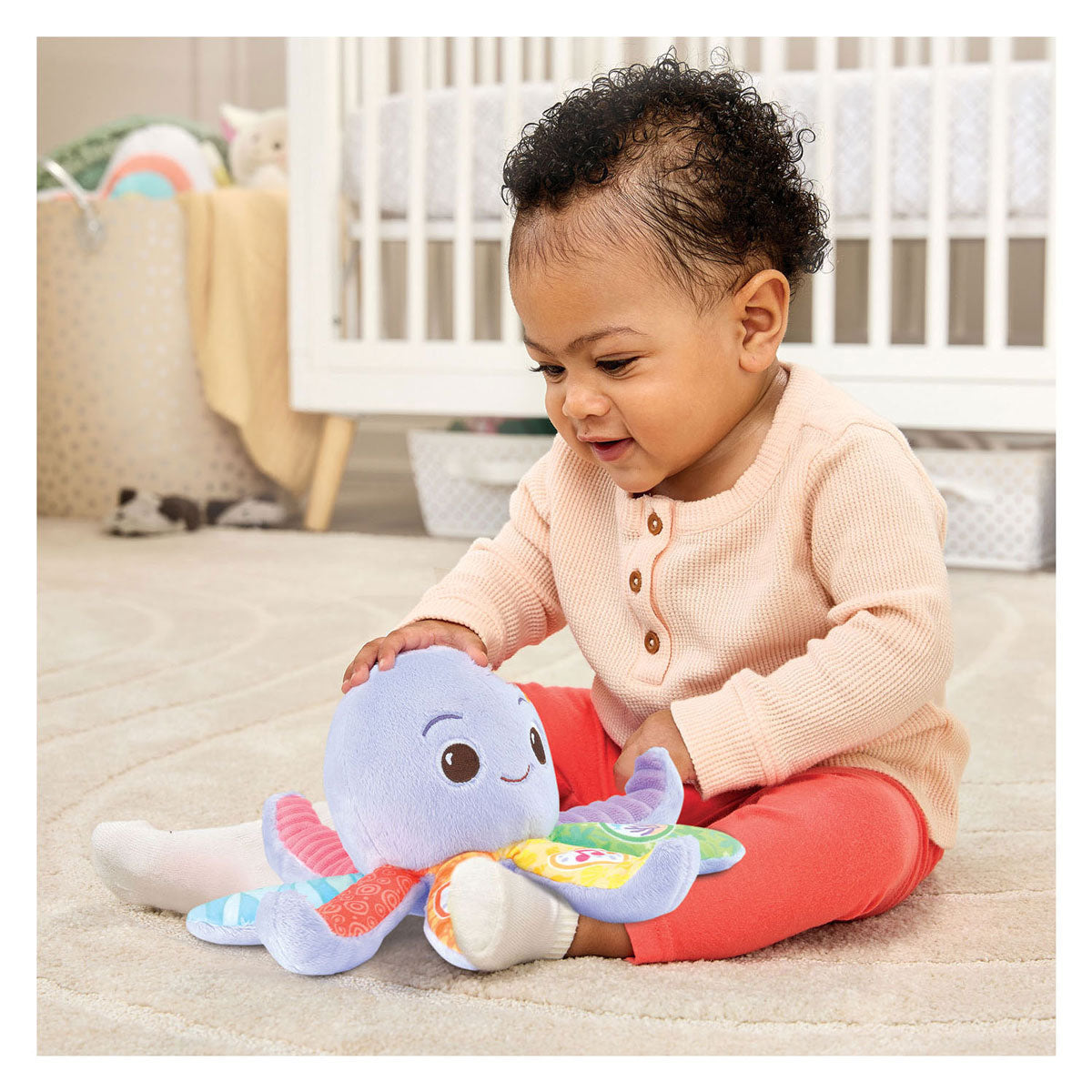 Vtech Lumi la pieuvre lilas peluche interactive