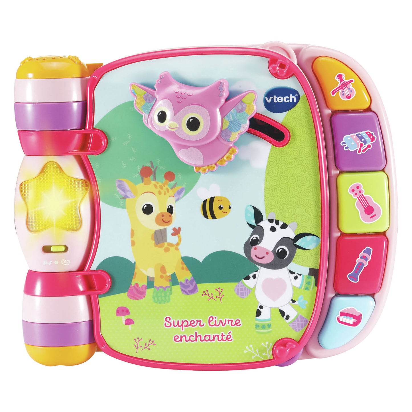 Vtech recueil de chansons des amis des animaux rose